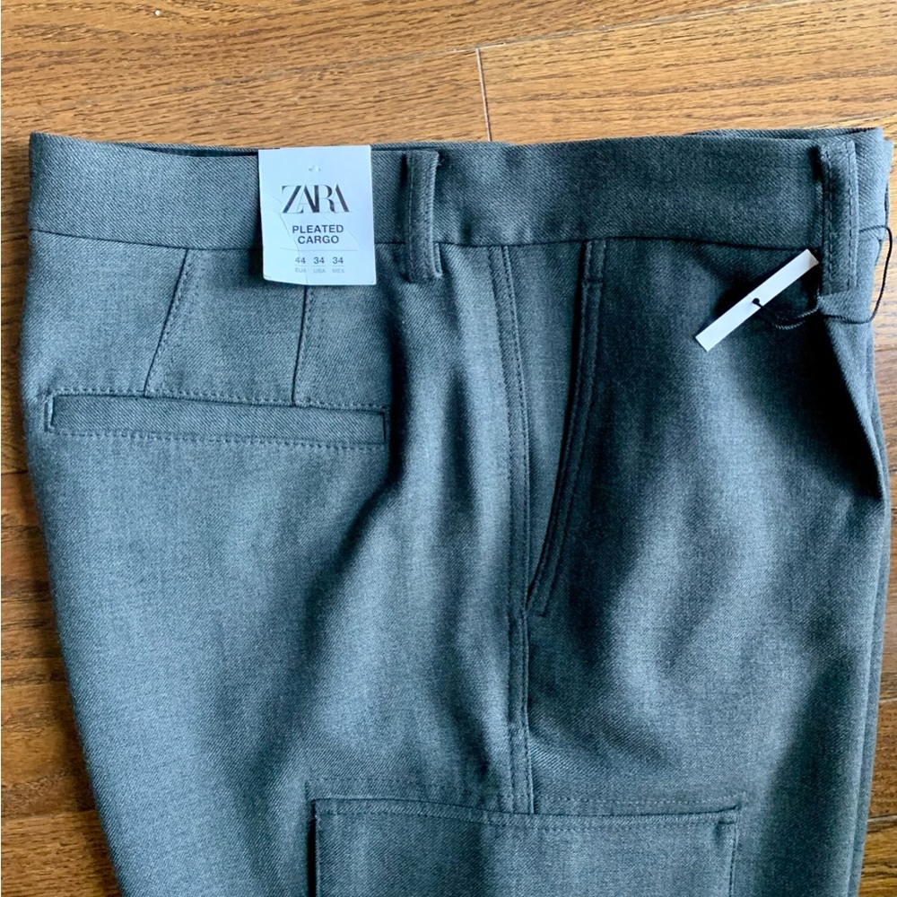 Zara Pleated Cargo NWT Size 34
